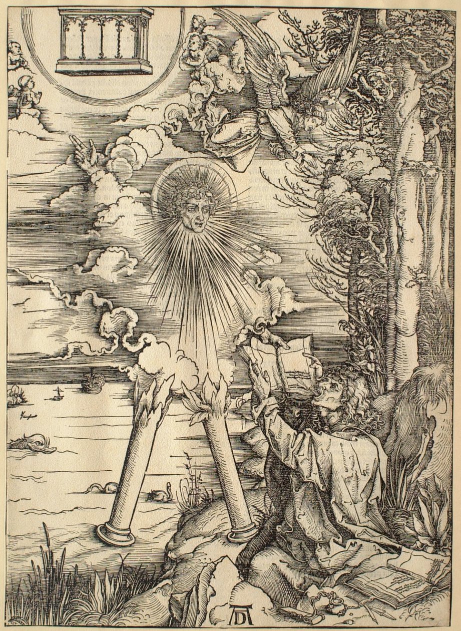 The Apocalypse: Saint John Devouring the Book by Albrecht Dürer