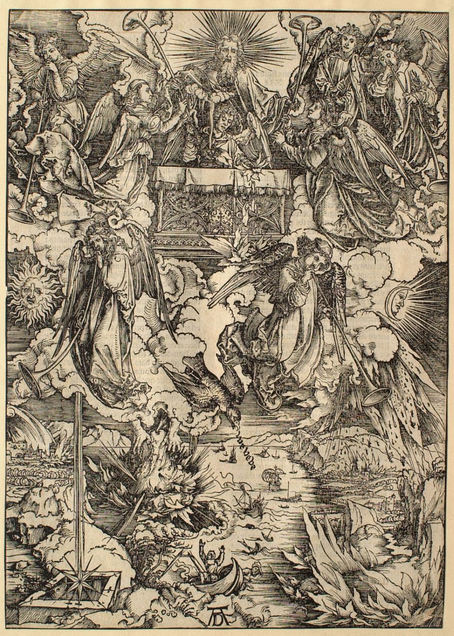 The Apocalypse: The Seven Angels with the Trumpets by Albrecht Dürer