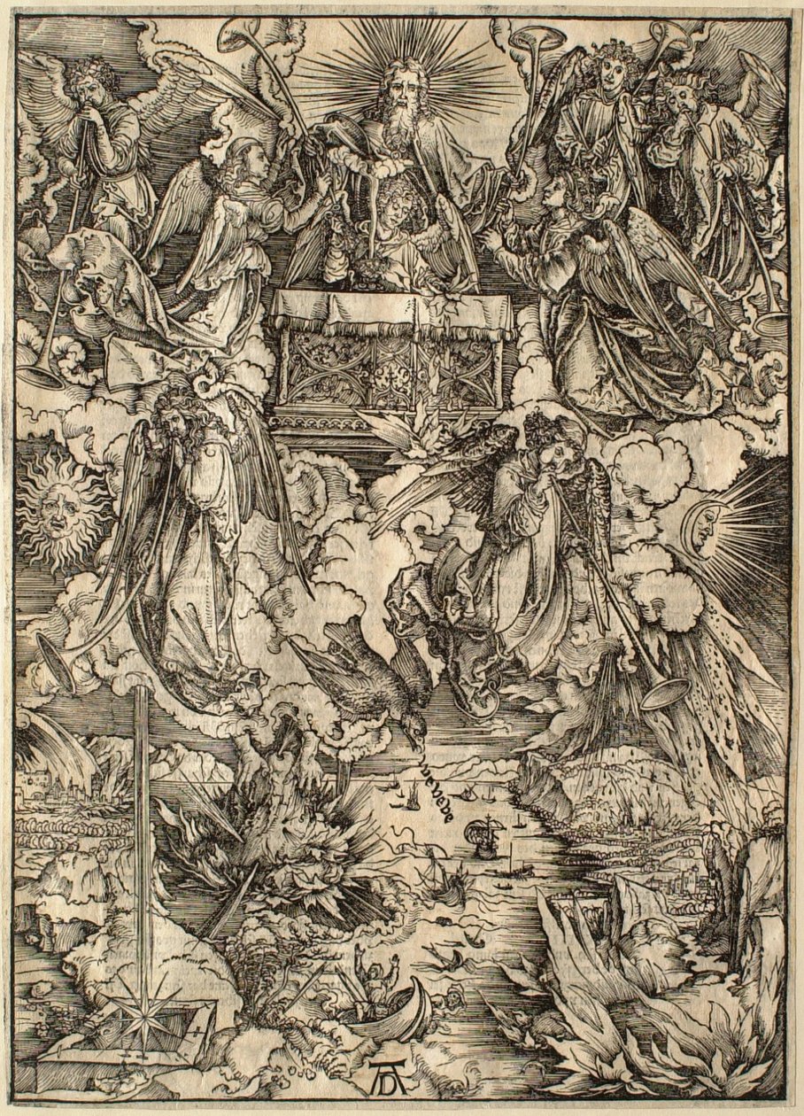The Apocalypse: The Seven Angels with the Trumpets by Albrecht Dürer