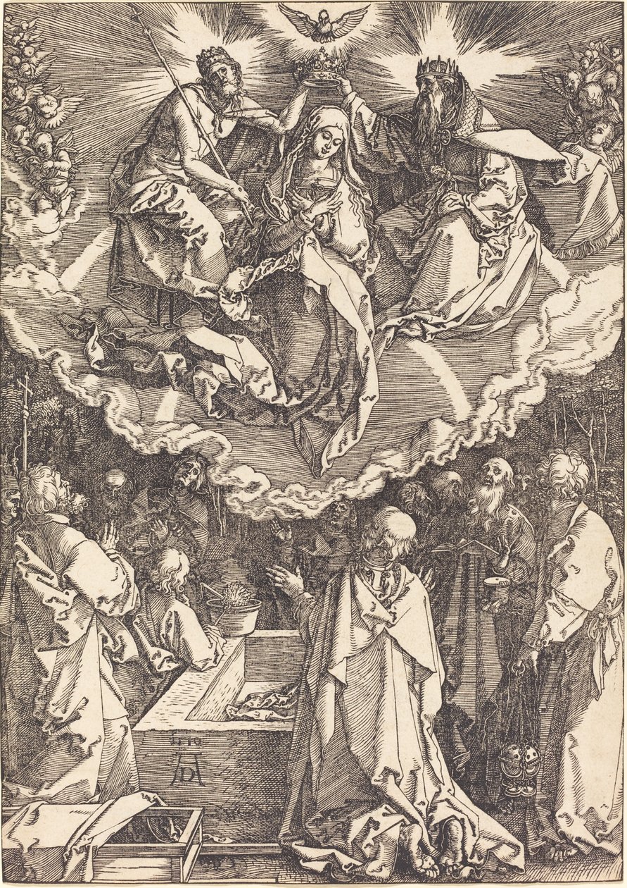 The Assumption and Coronation of the Virgin by Albrecht Dürer