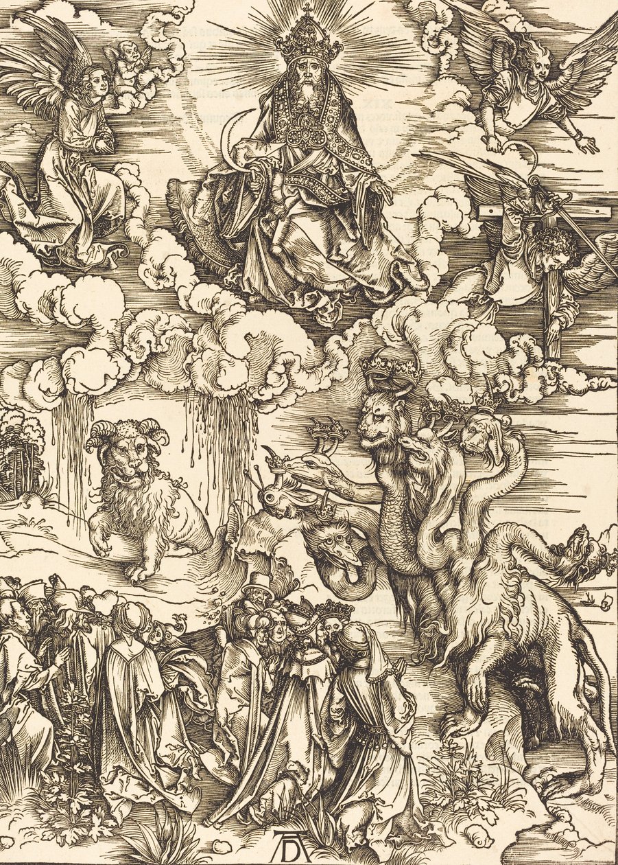 The Beast with Two Horns Like a Lamb, 1498 by Albrecht Dürer