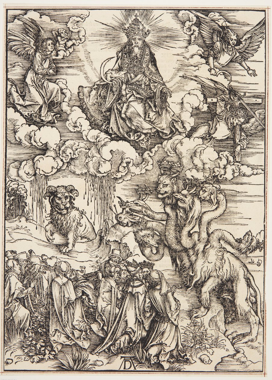 The Beast with Two Horns like a Lamb by Albrecht Dürer