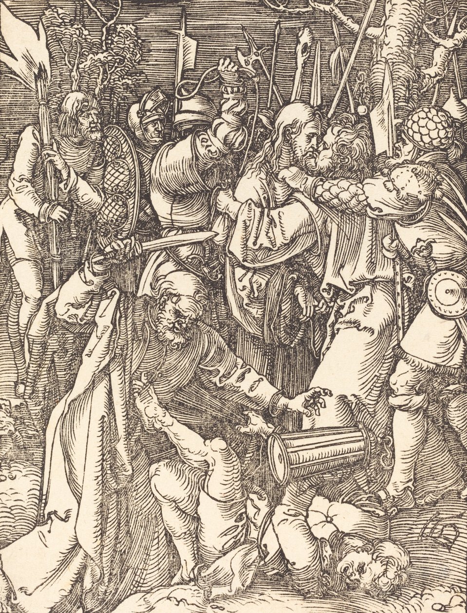 The Betrayal of Christ, probably c. 1509-1510 by Albrecht Dürer