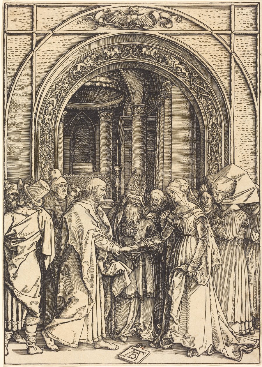 The Betrothal of the Virgin by Albrecht Dürer