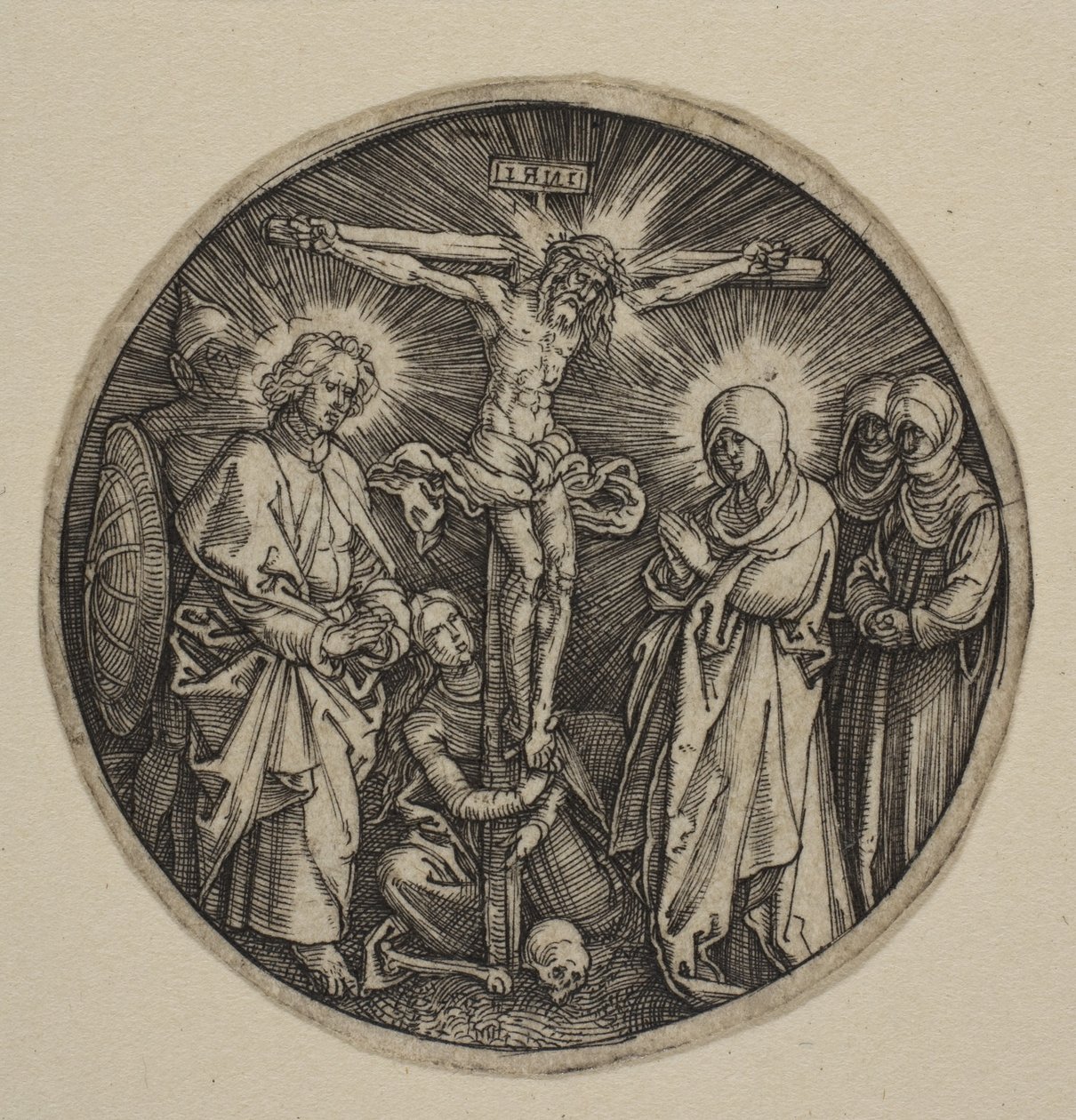 The Crucifixion (Round) by Albrecht Dürer