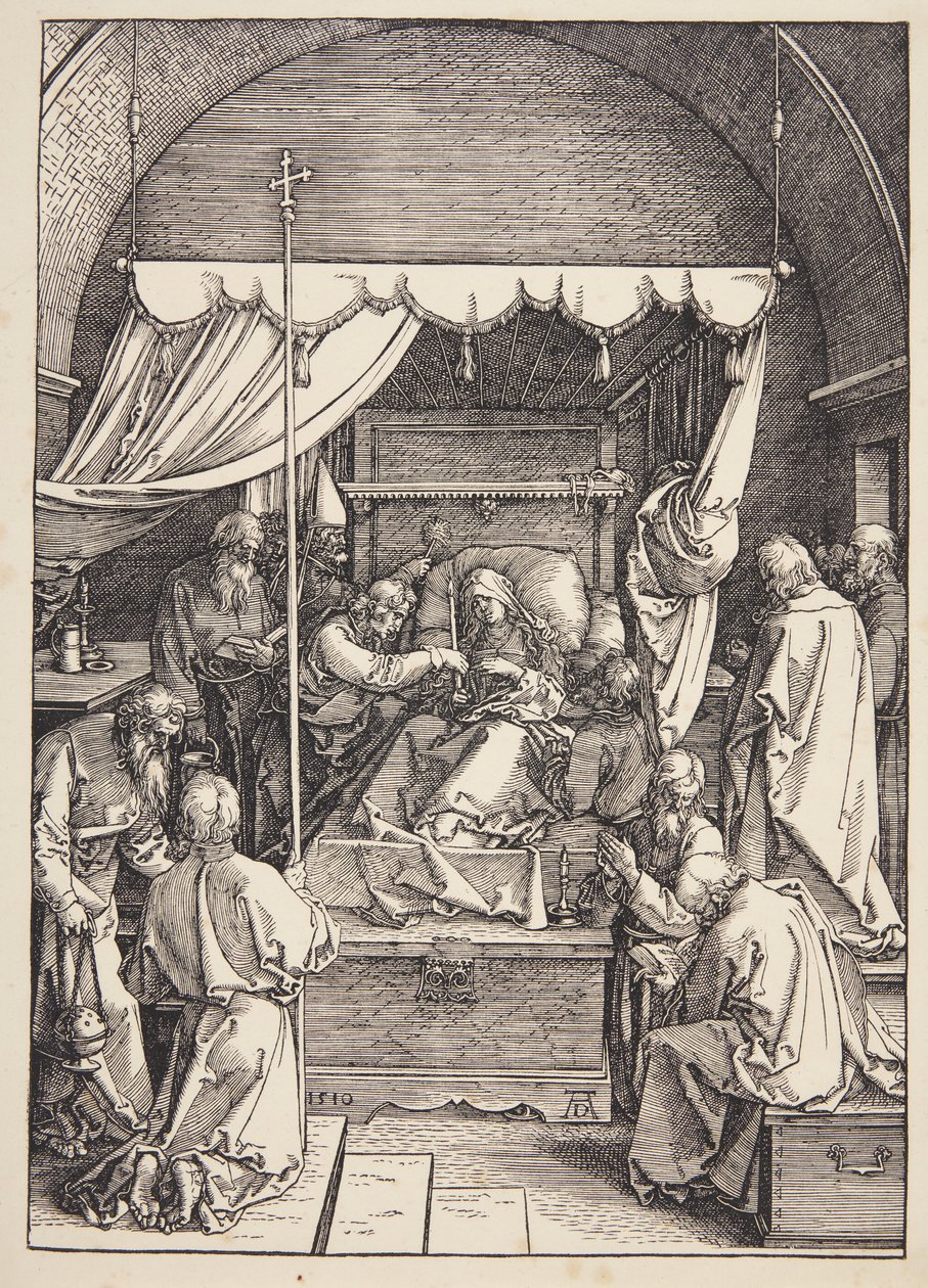 The Death of the Virgin by Albrecht Dürer