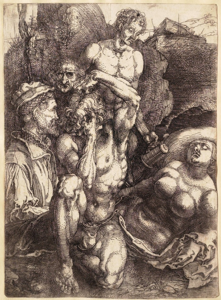 The Desperate Man by Albrecht Dürer
