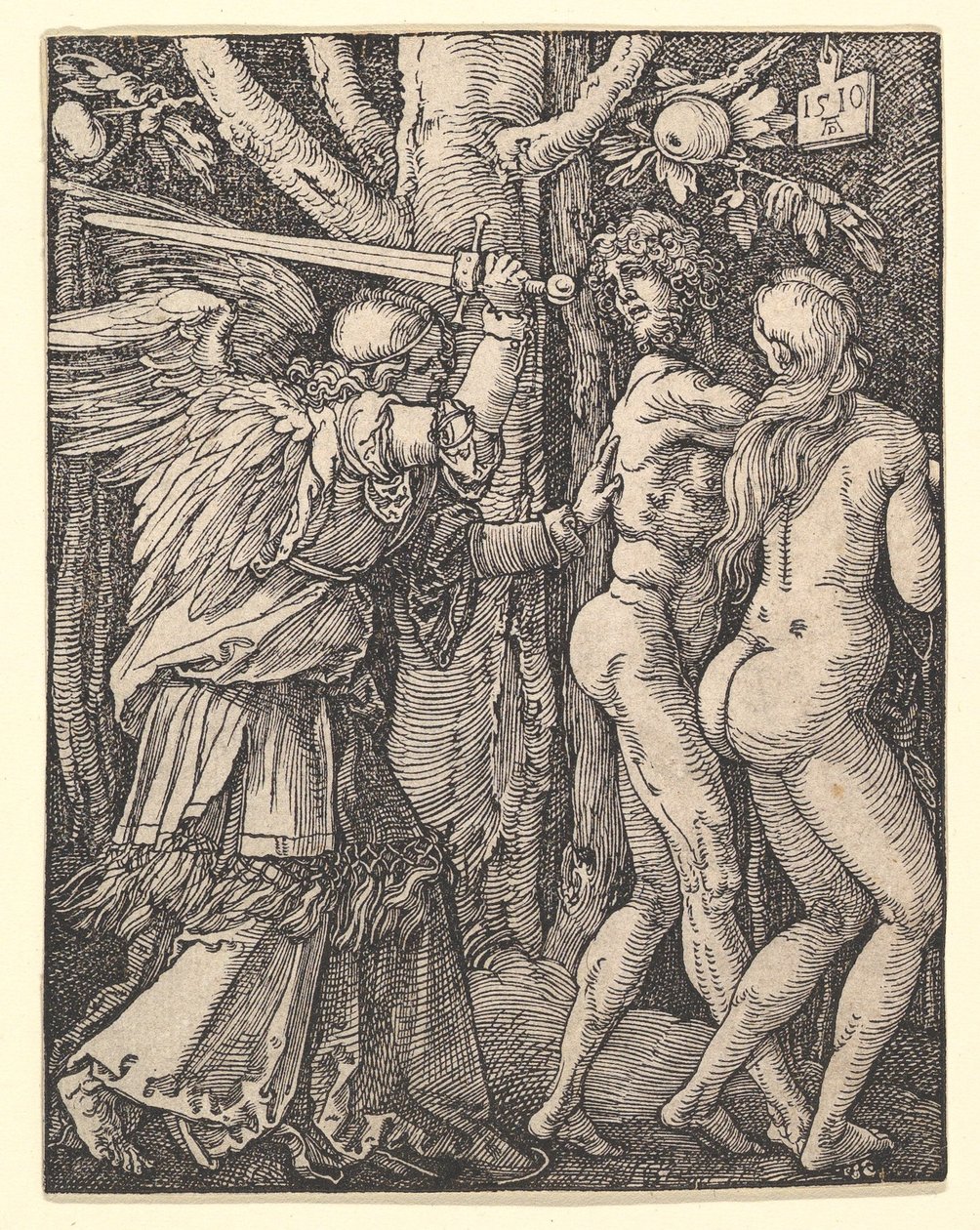 The Expulsion from Paradise, from "The Small Passion" by Albrecht Dürer