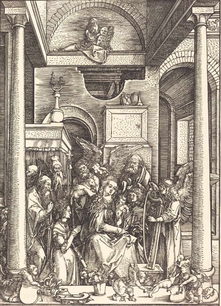 The Glorification of the Virgin, c. 1504 by Albrecht Dürer