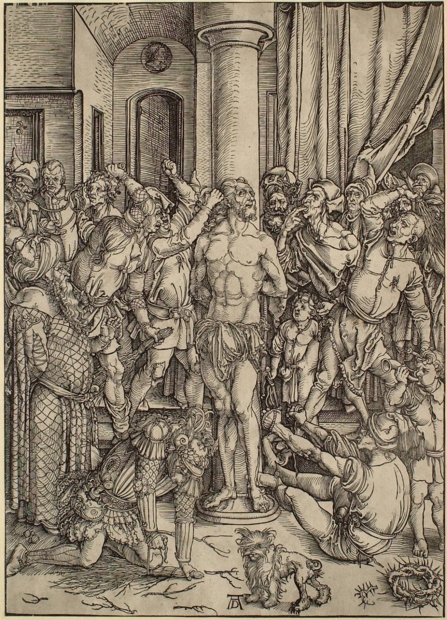 The Great Passion: The Flagellation by Albrecht Dürer
