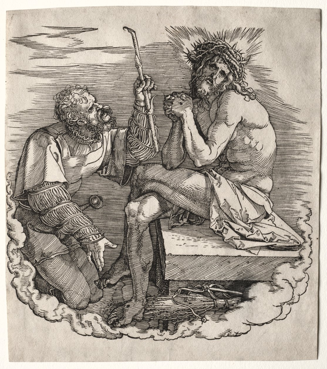 The Great Passion: Title Page - Christ, Man of Sorrows by Albrecht Dürer