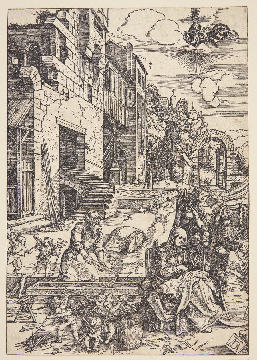 The Holy Family in Egypt by Albrecht Dürer