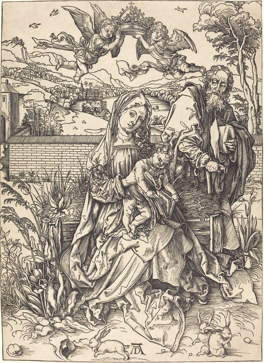 The Holy Family with the Three Hares by Albrecht Dürer