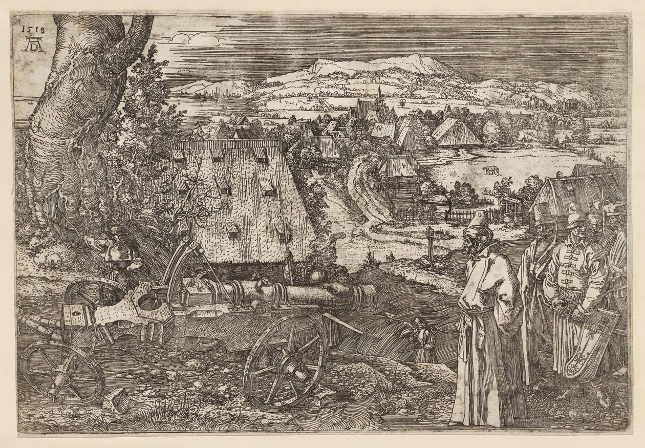 The Landscape with the Cannon by Albrecht Dürer