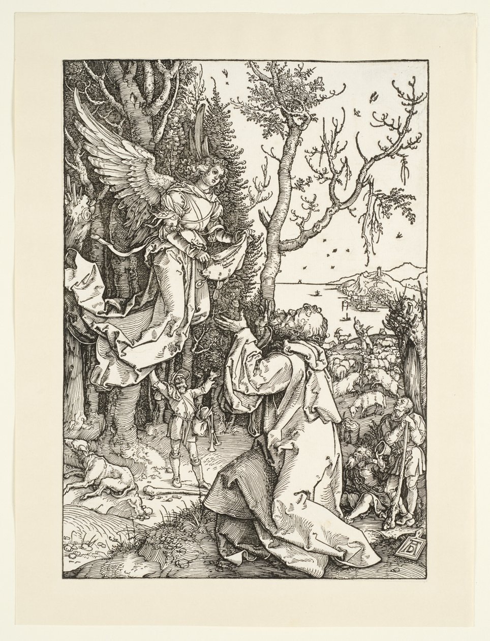 The Life of the Virgin: Joachim and the Angel by Albrecht Dürer