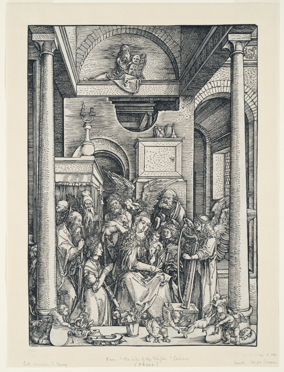 The Life of the Virgin: The Glorification of the Virgin by Albrecht Dürer