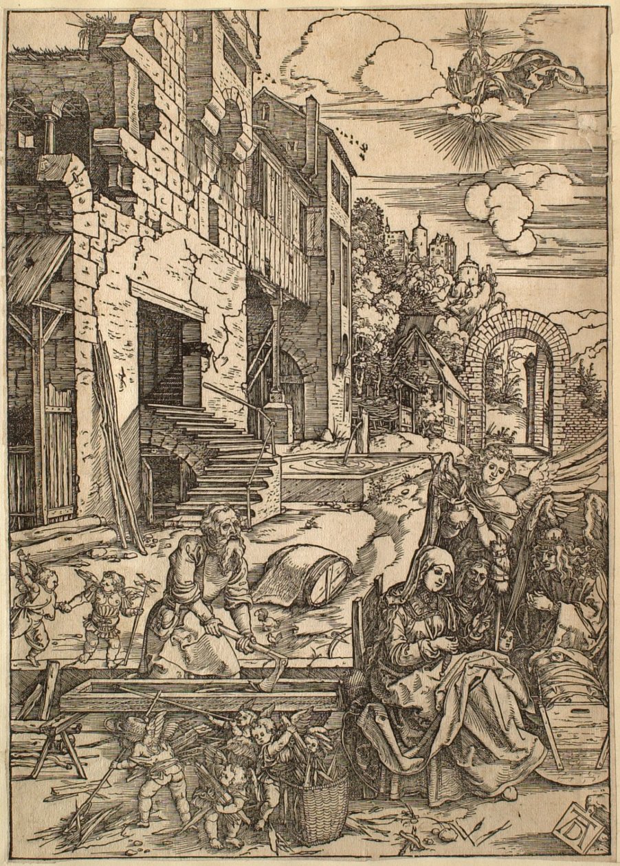The Life of the Virgin: The Sojourn of the Holy Family in Egypt by Albrecht Dürer
