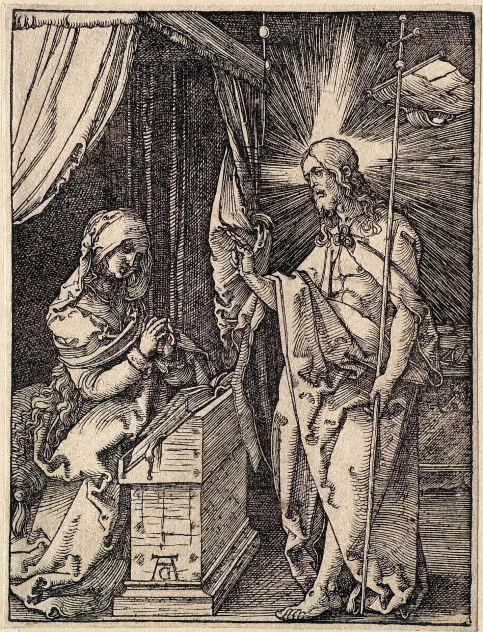 The Little Passion: Christ Appearing to His Mother by Albrecht Dürer