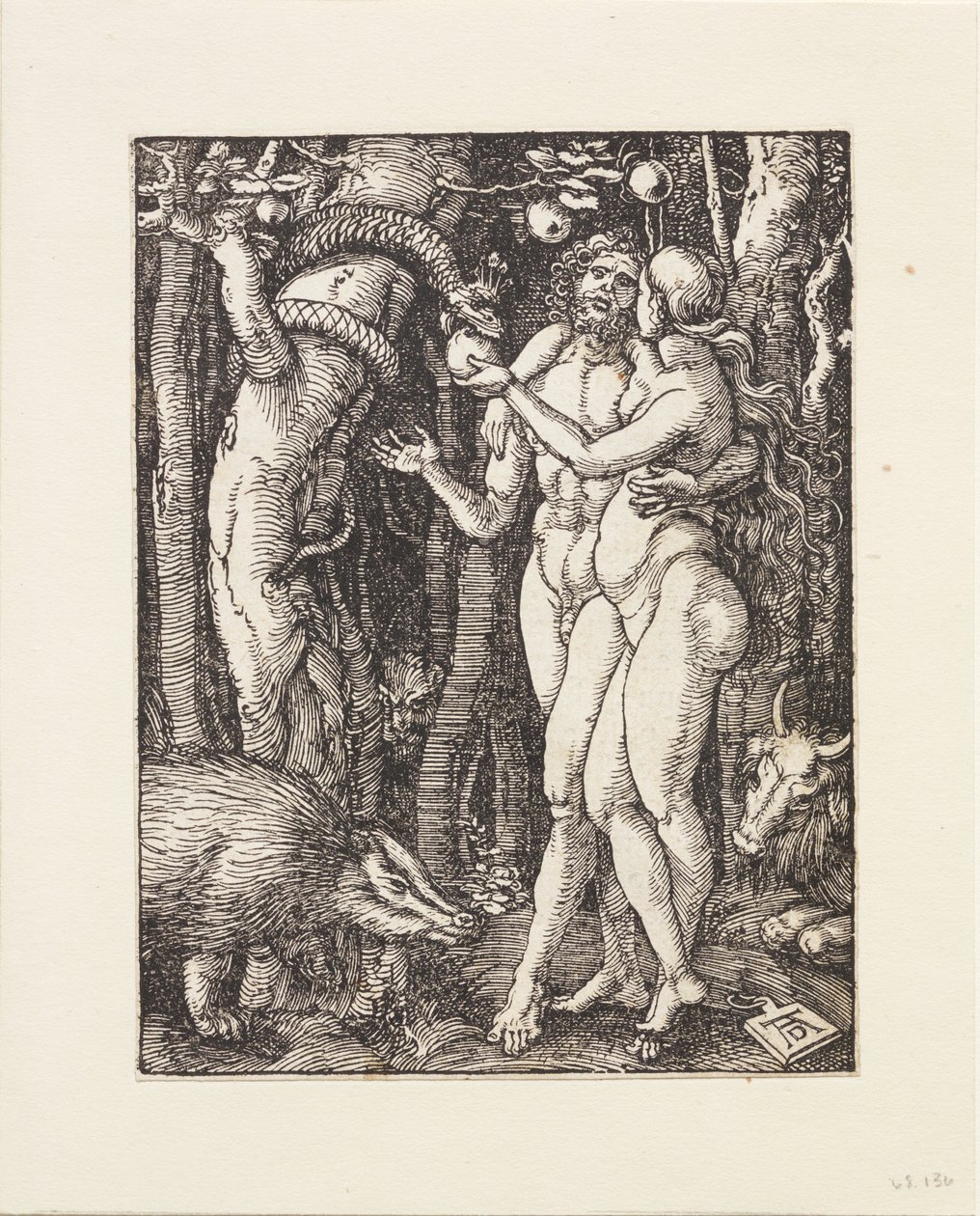 The Little Passion: The Fall of Man by Albrecht Dürer