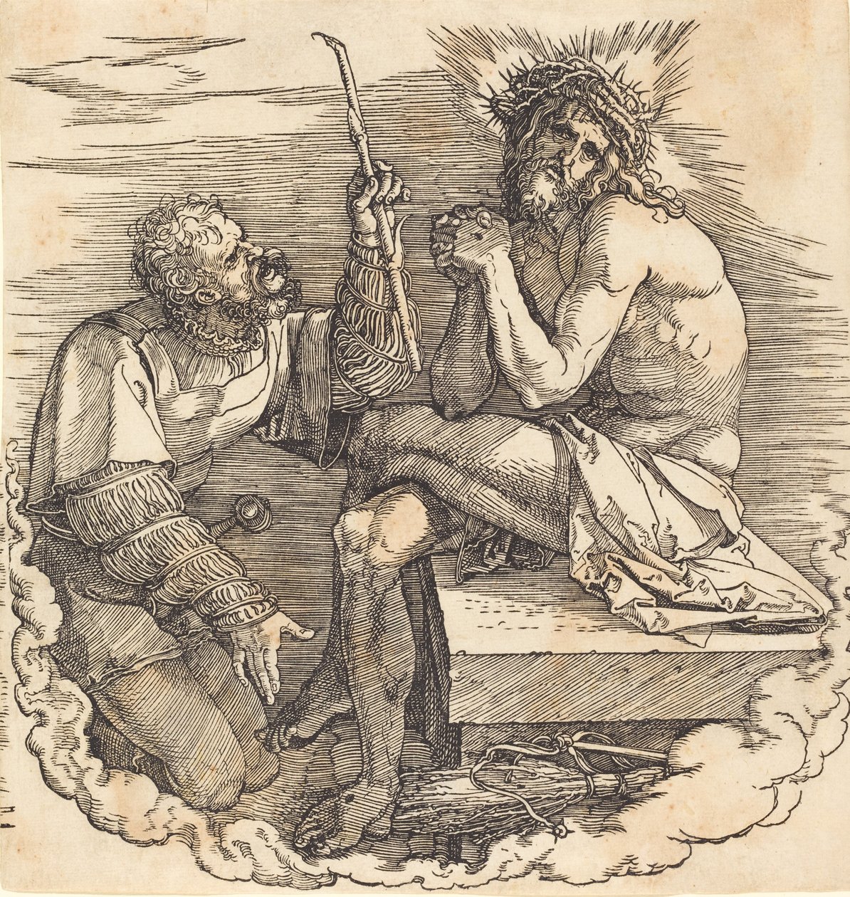 The Man of Sorrows Mocked by a Soldier, 1511 by Albrecht Dürer