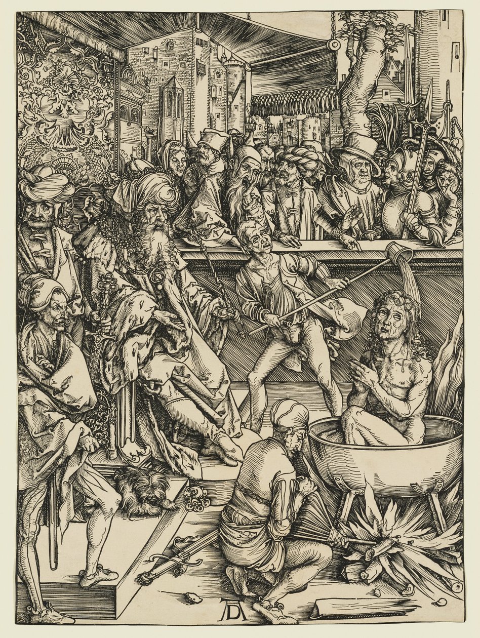 The Martyrdom of Saint John by Albrecht Dürer