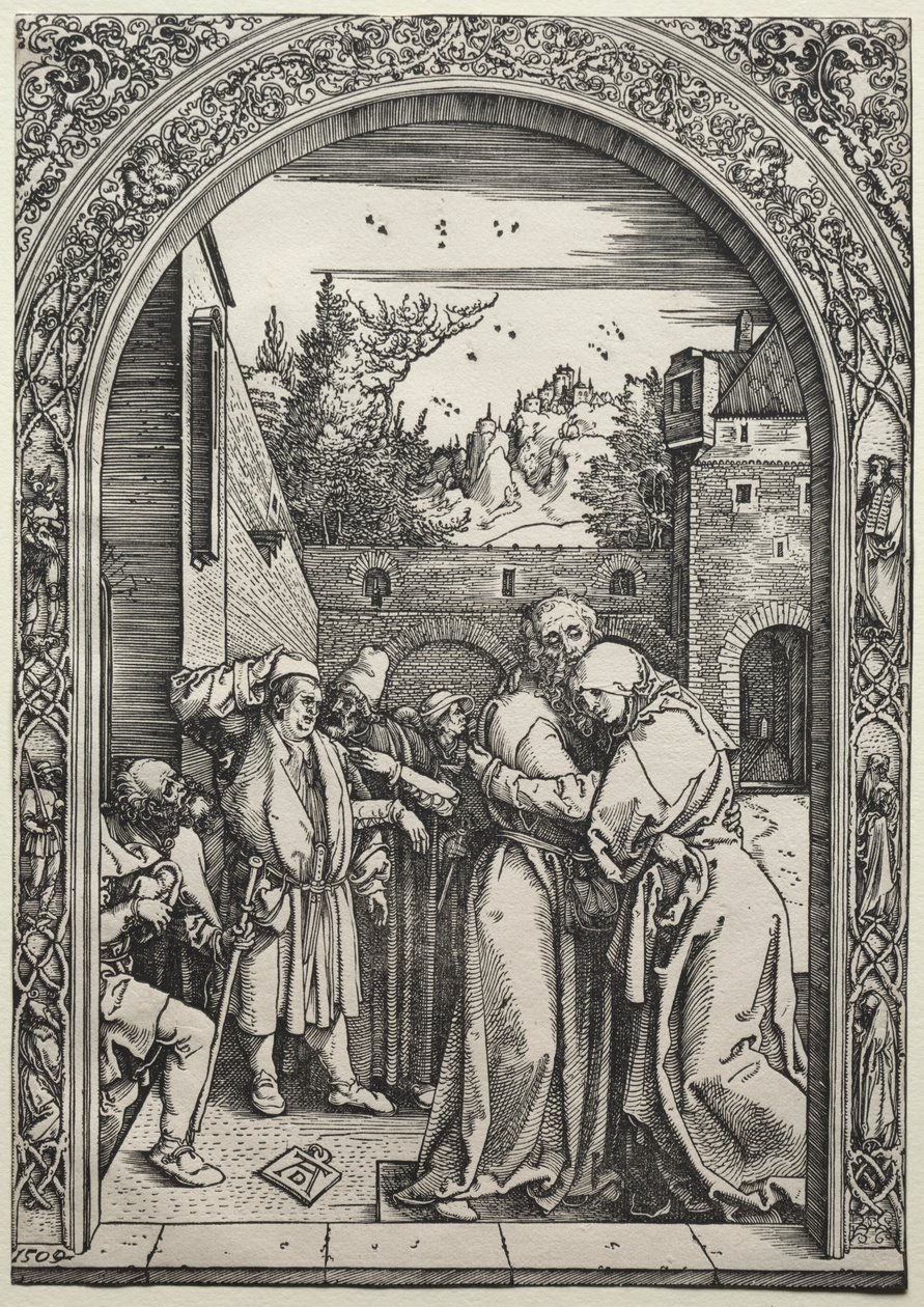 The Meeting of Joachim and Anna at the Golden Gate by Albrecht Dürer