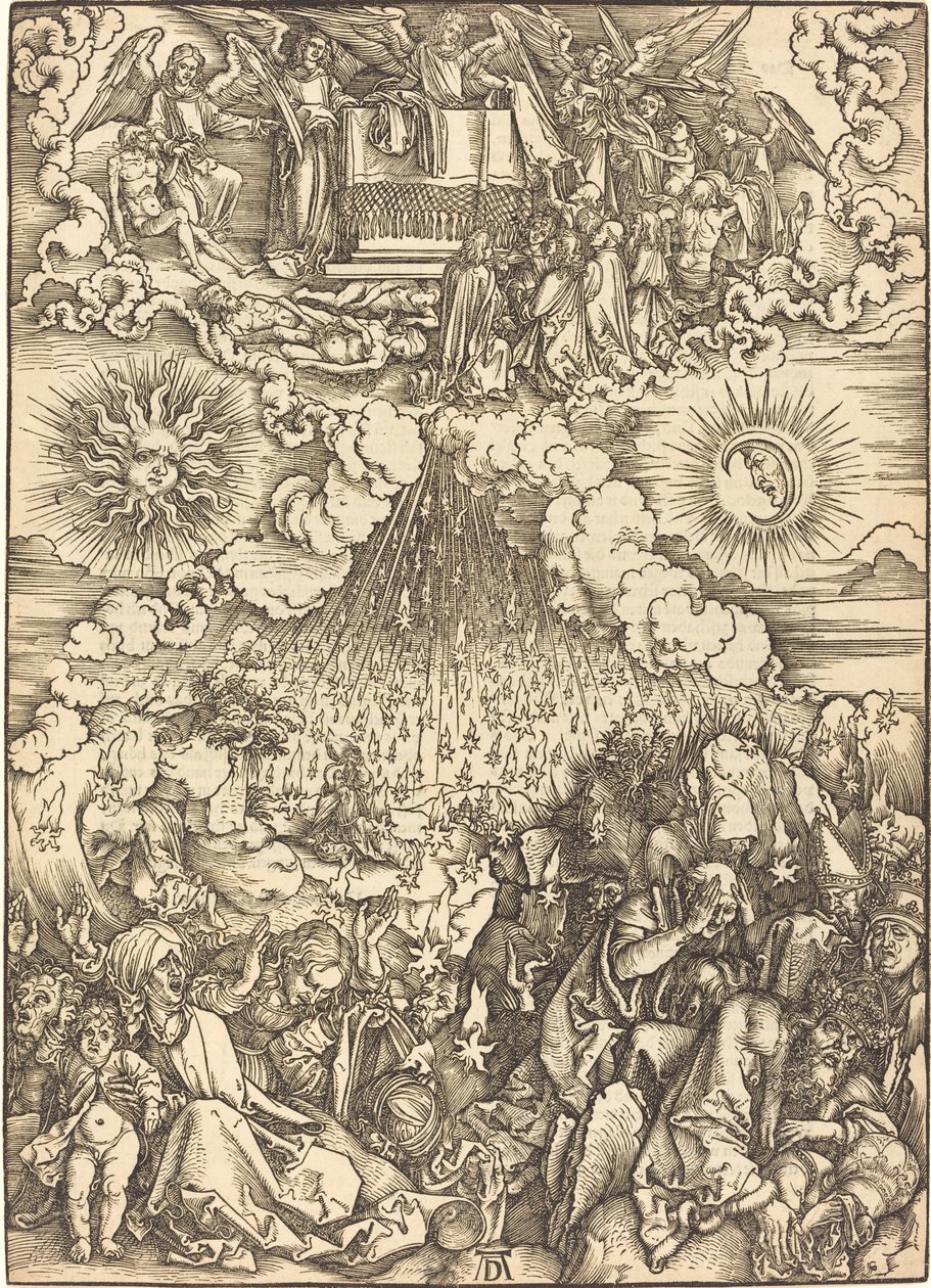 The Opening of the Fifth and Sixth Seals by Albrecht Dürer