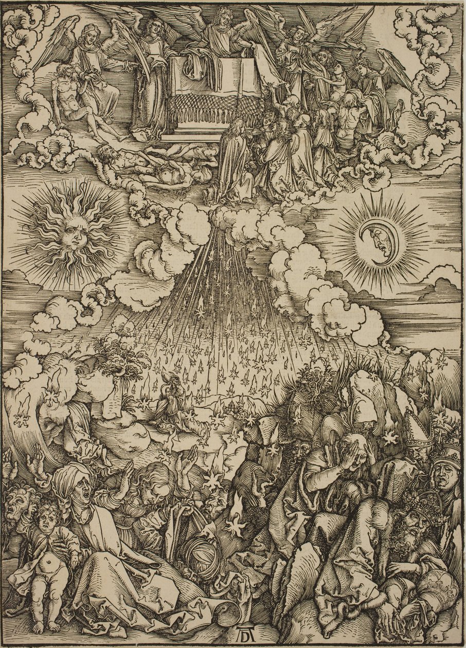 The Opening of the Fifth and Sixth Seals by Albrecht Dürer