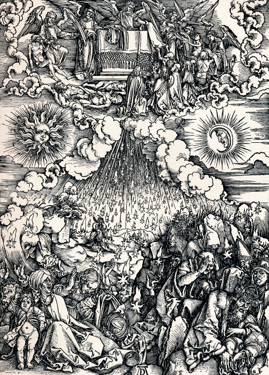 The Opening of the Fifth and Sixth Seals, 1498 by Albrecht Dürer