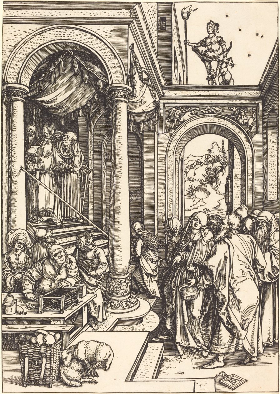 The Presentation of the Virgin in the Temple by Albrecht Dürer