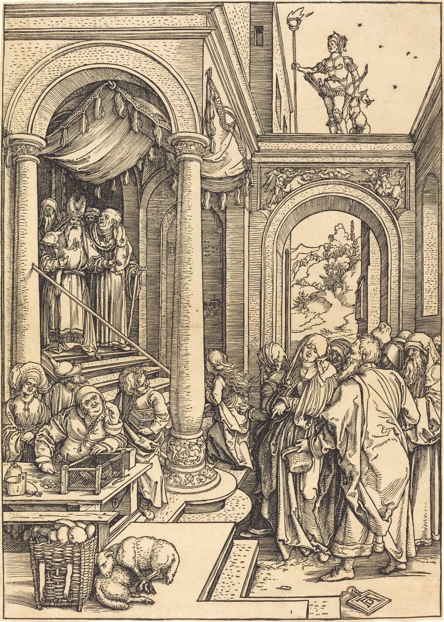 The Presentation of the Virgin in the Temple by Albrecht Dürer
