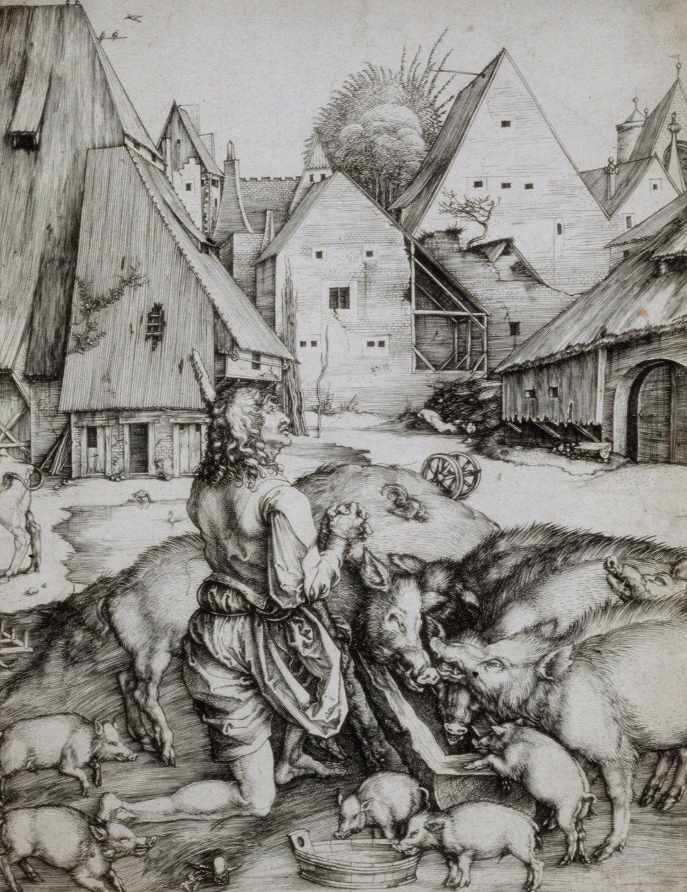 The Prodigal Son by Albrecht Dürer