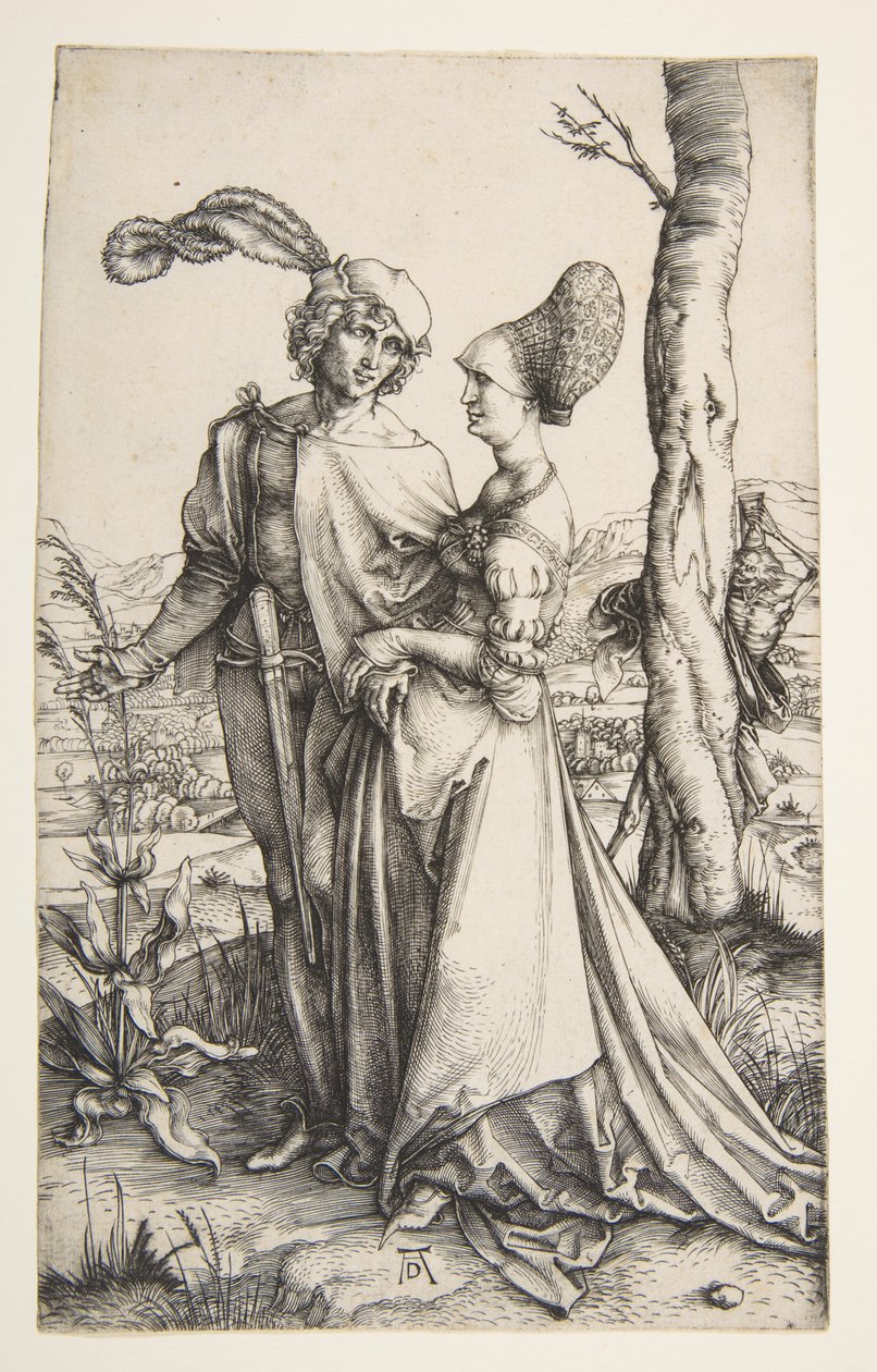 The Promenade by Albrecht Dürer