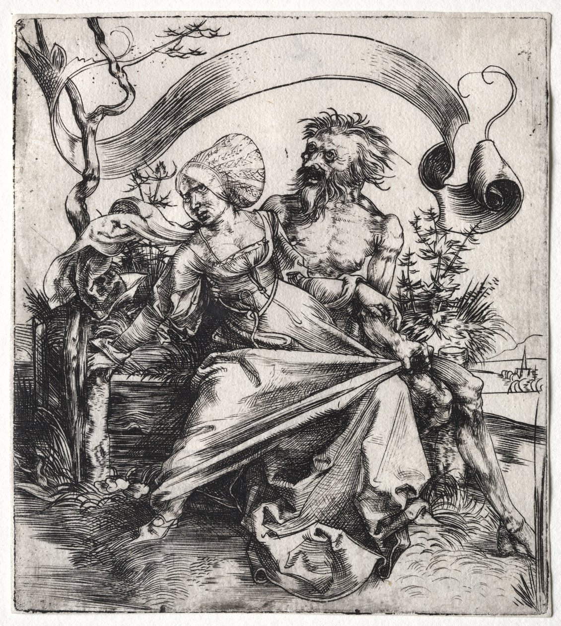The Ravisher by Albrecht Dürer
