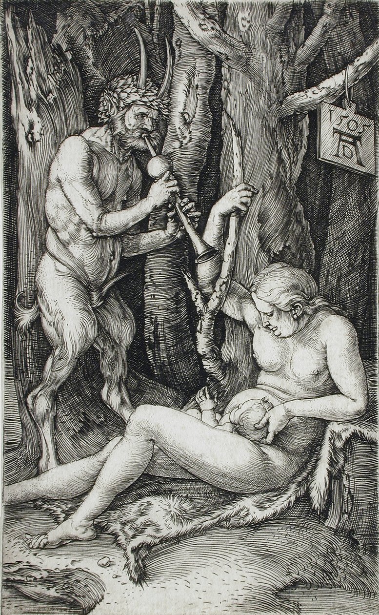 The Satyr Family by Albrecht Dürer