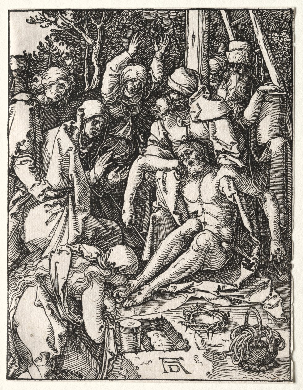The Small Passion: Lamentation by Albrecht Dürer