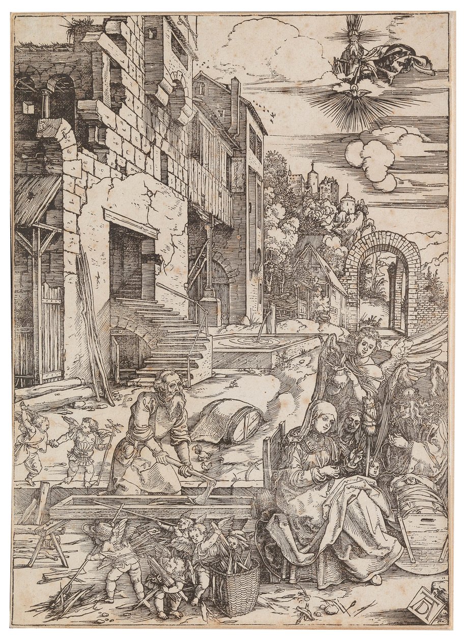 The Sojourn of the Holy Family in Egypt, from The Life of the Virgin by Albrecht Dürer