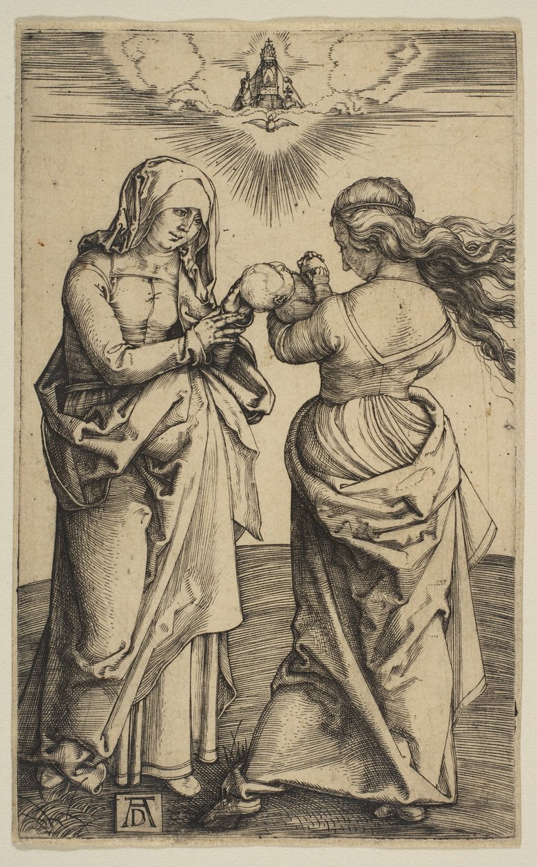 The Virgin and Child with the Infant Christ and Saint Anne, ca. 1500 by Albrecht Dürer