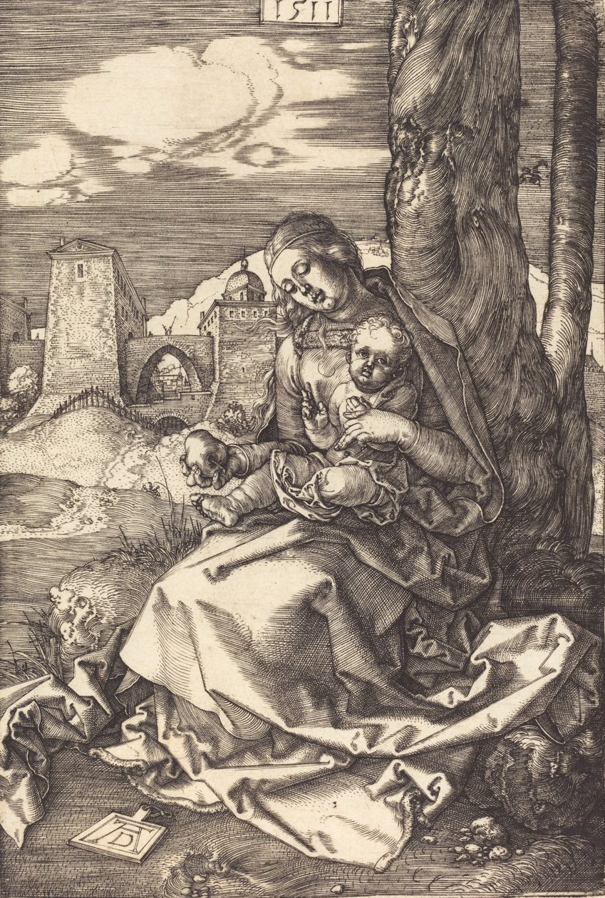 The Virgin and Child with the Pear by Albrecht Dürer
