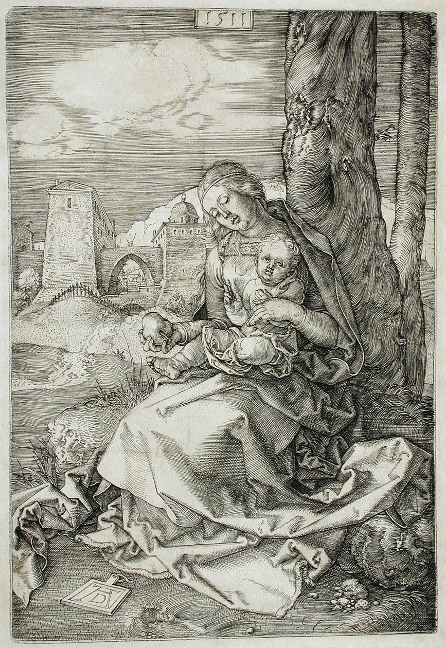 The Virgin with the Pear by Albrecht Dürer
