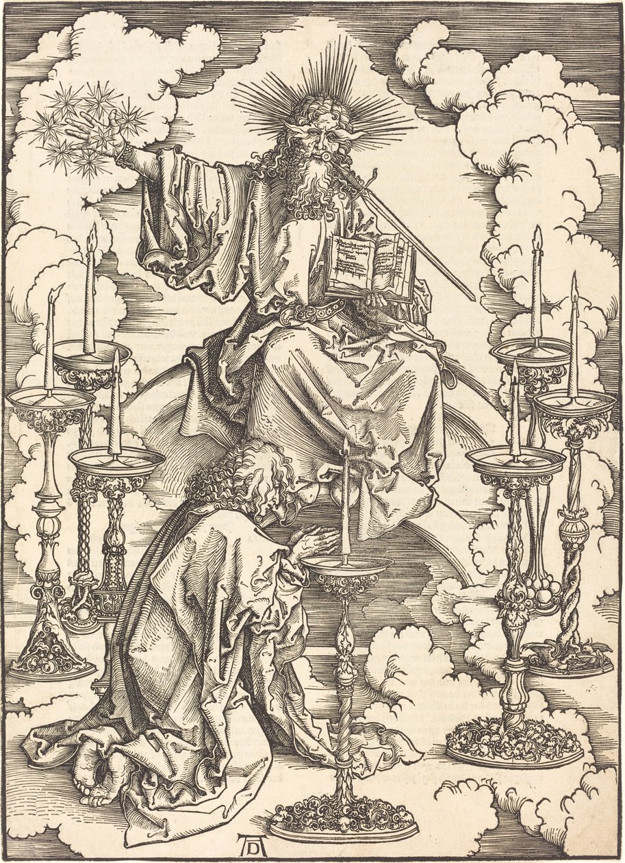 The Vision of the Seven Candlesticks by Albrecht Dürer