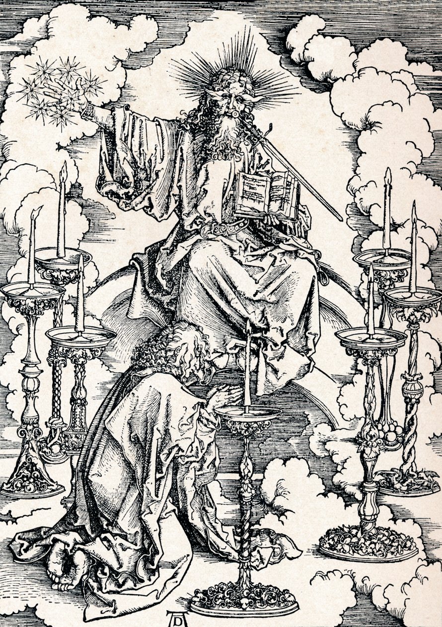 The Vision of the Seven Candlesticks by Albrecht Dürer