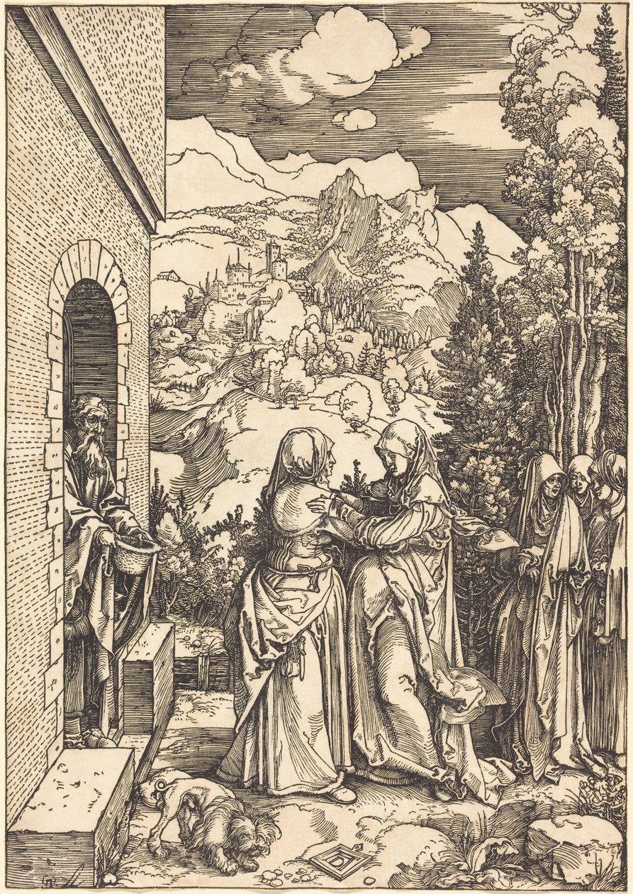 The Visitation by Albrecht Dürer