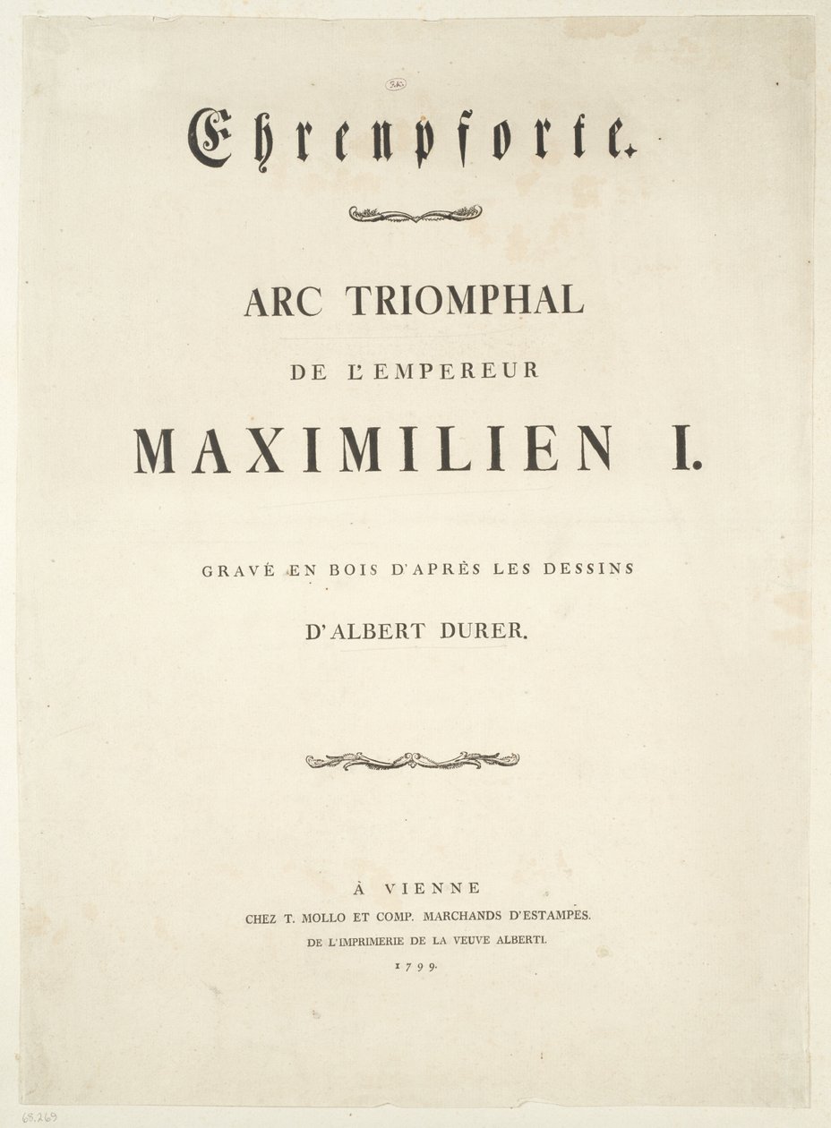 Title Page by Albrecht Dürer