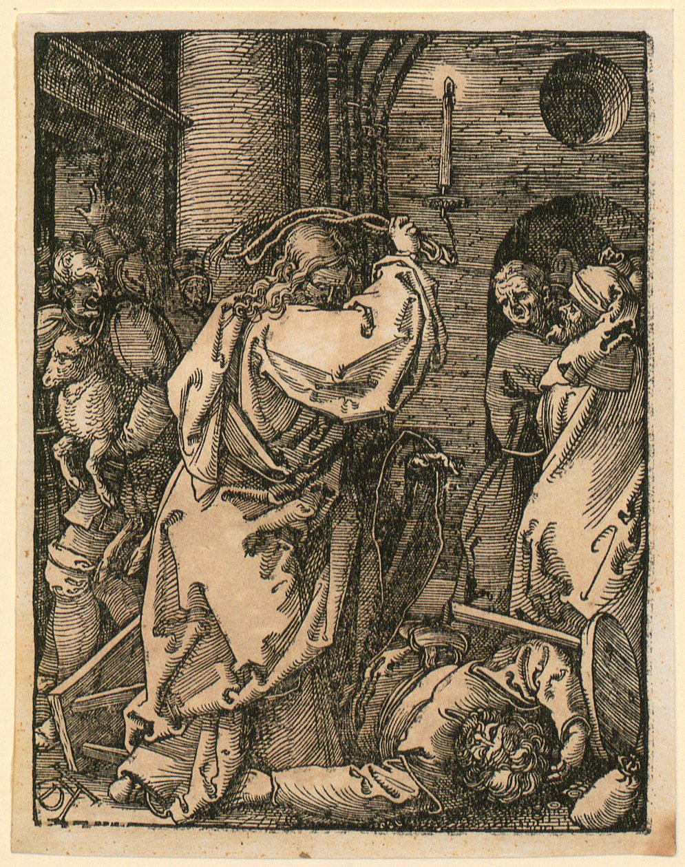 Expulsion of the Merchants, Plate 7 from the Series 