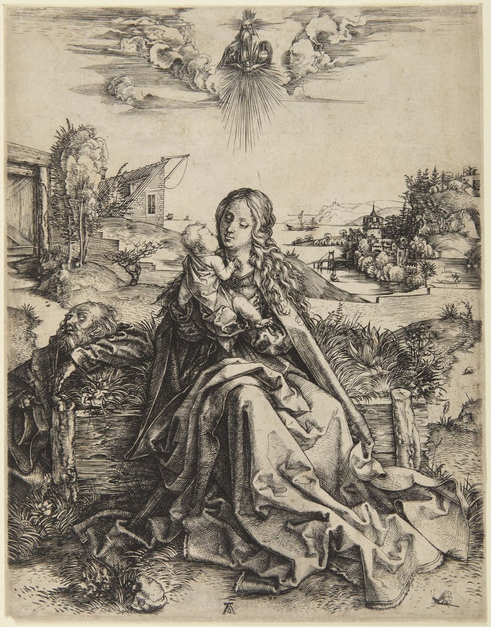 Virgin and Child with a Dragonfly by Albrecht Dürer