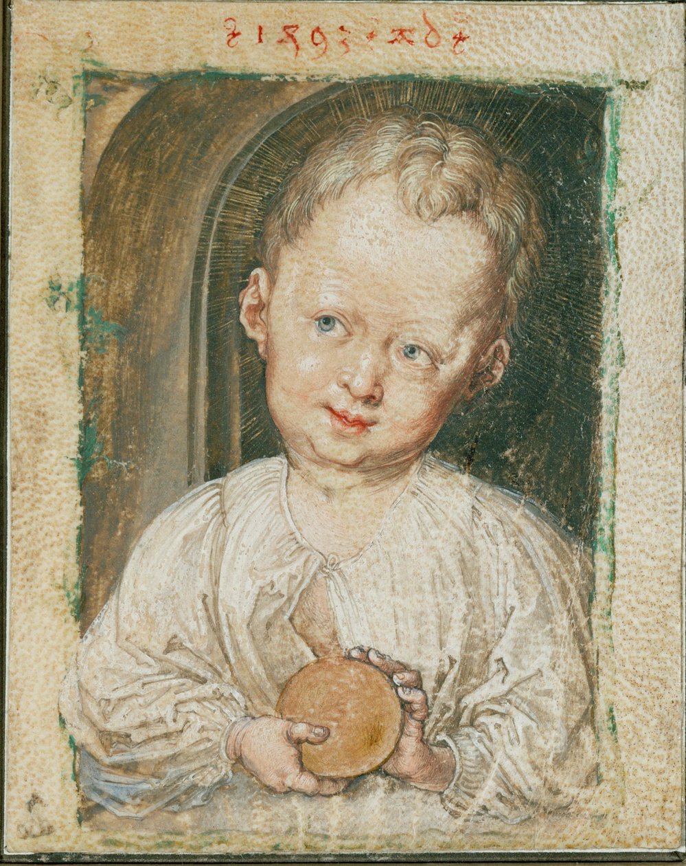 Christchild Holding the Orb by Albrecht Dürer or Duerer