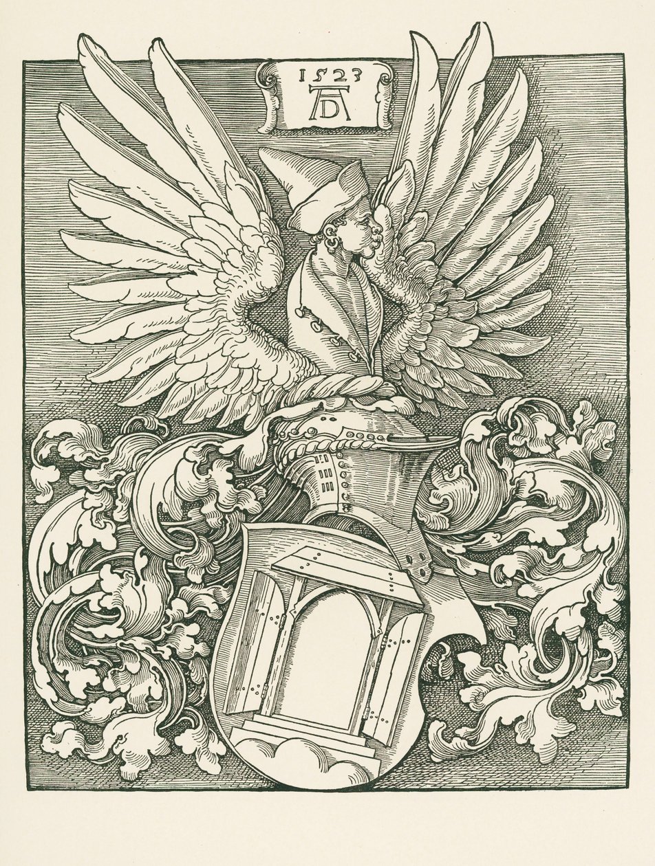 Coat of Arms of the House of Duerer by Albrecht Dürer or Duerer