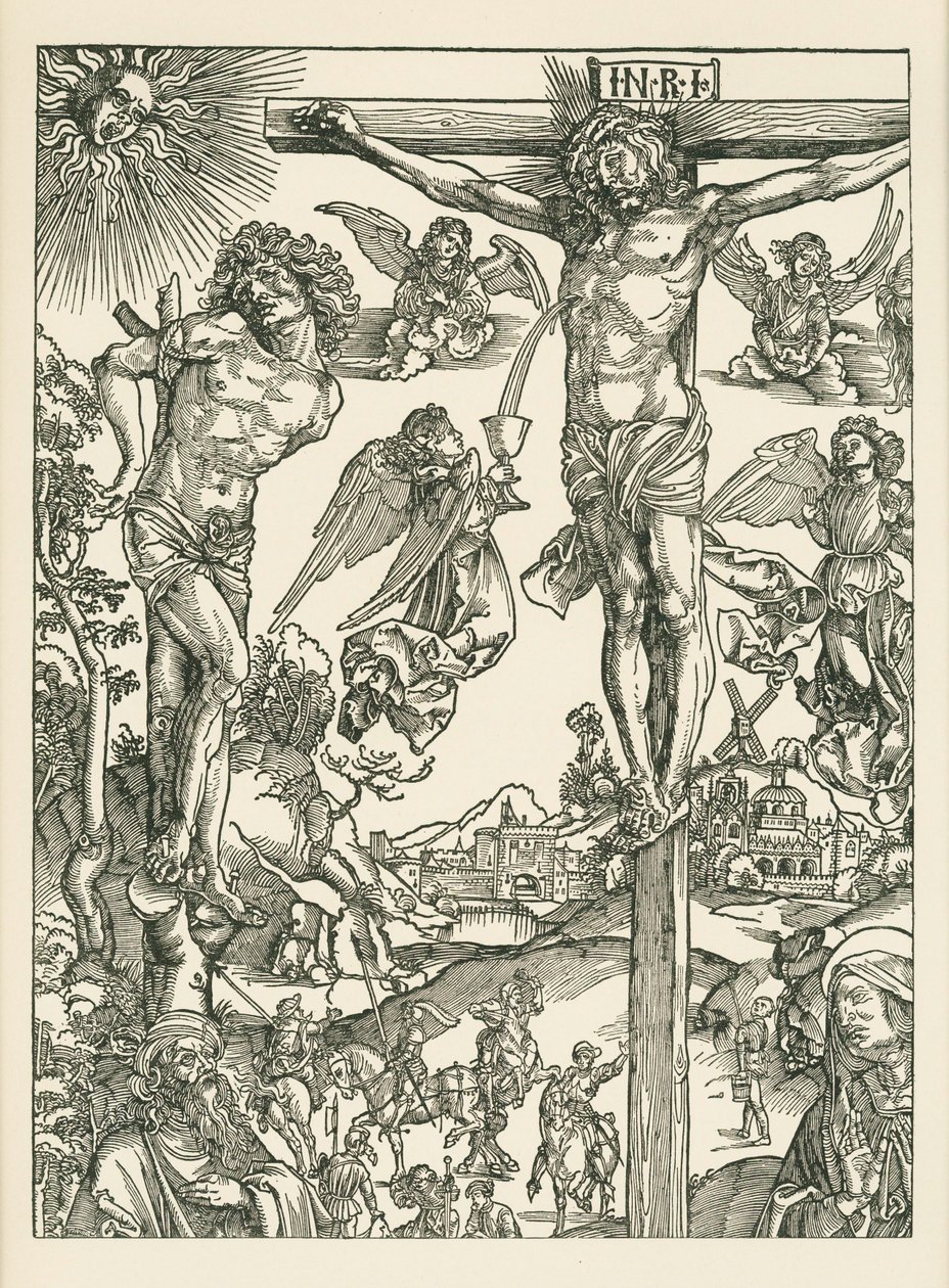 Crucifixion (The Great Calvary) by Albrecht Dürer or Duerer