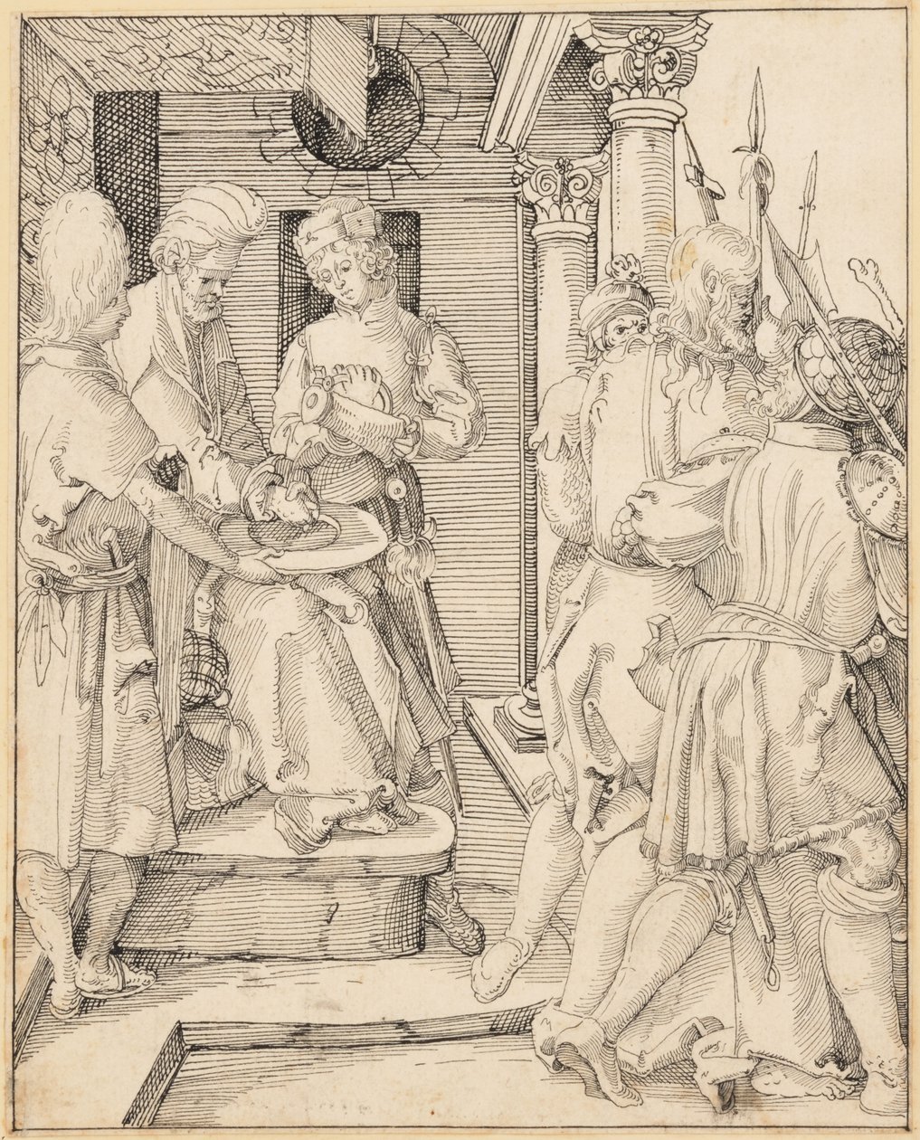 Pilate washing his hands by Albrecht Dürer